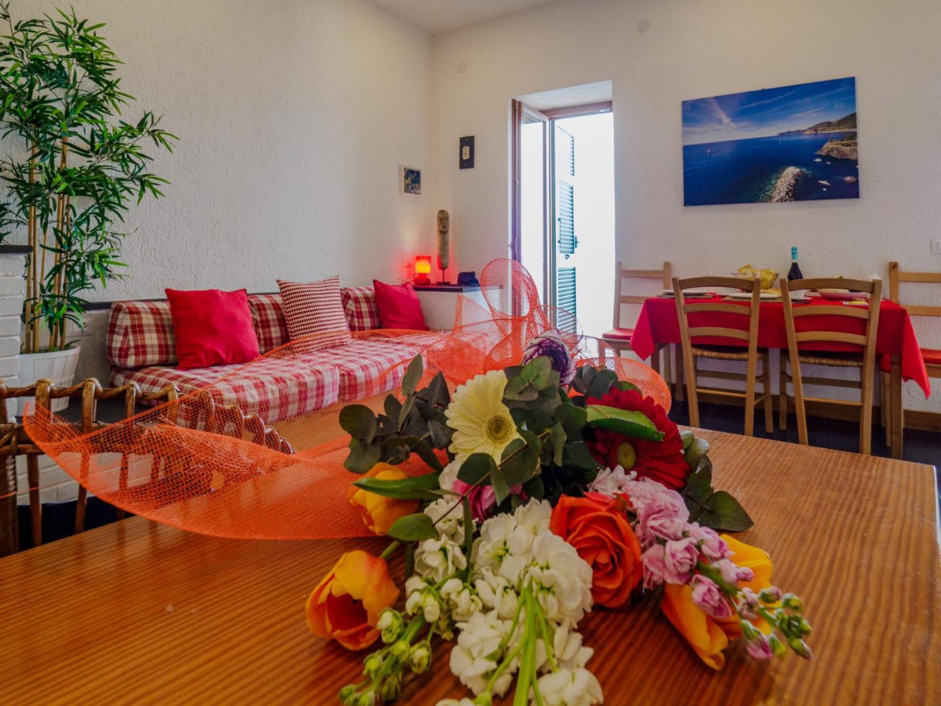 Il Baluardo Sea View Apartment On The Cliff Manarola Exteriör bild
