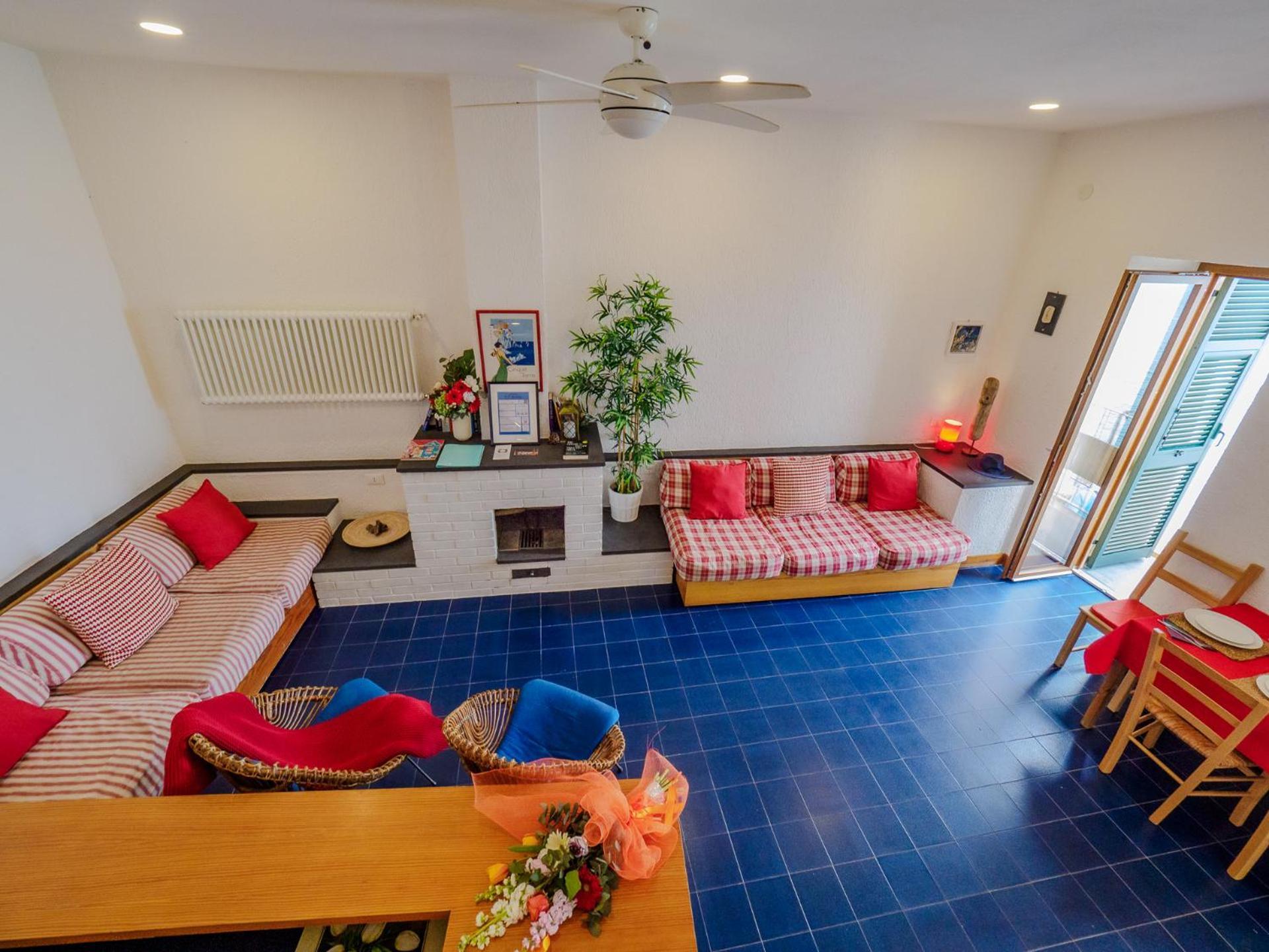 Il Baluardo Sea View Apartment On The Cliff Manarola Exteriör bild